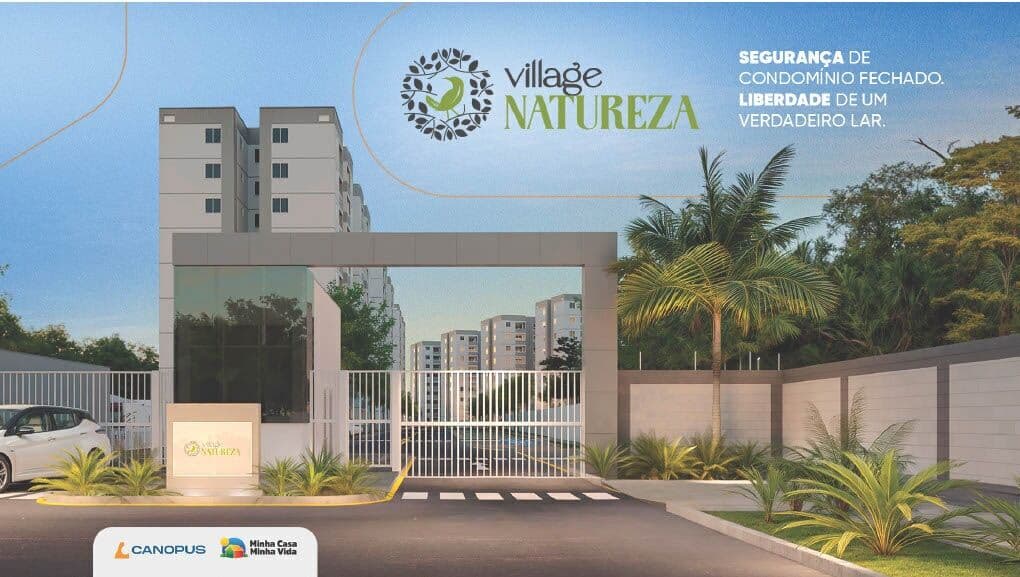 VILLAGE NATUREZA – APARTAMENTOS EM BELÉM COM ENTRADA FACILITADA