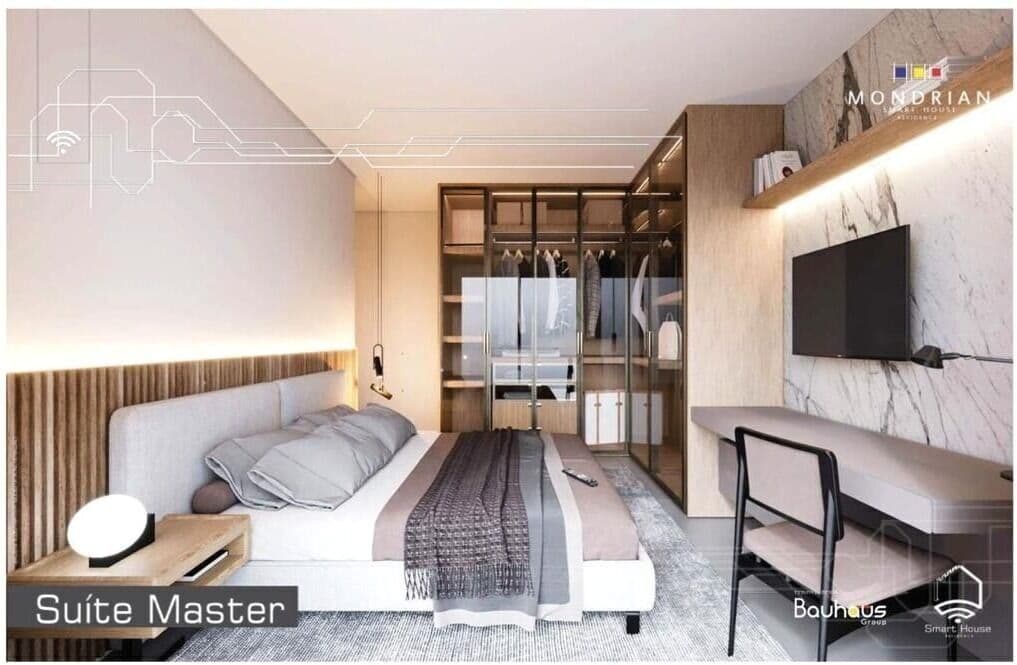 MONDRIAN SMART HOUSE Casas com design moderno. Entrega em 2027