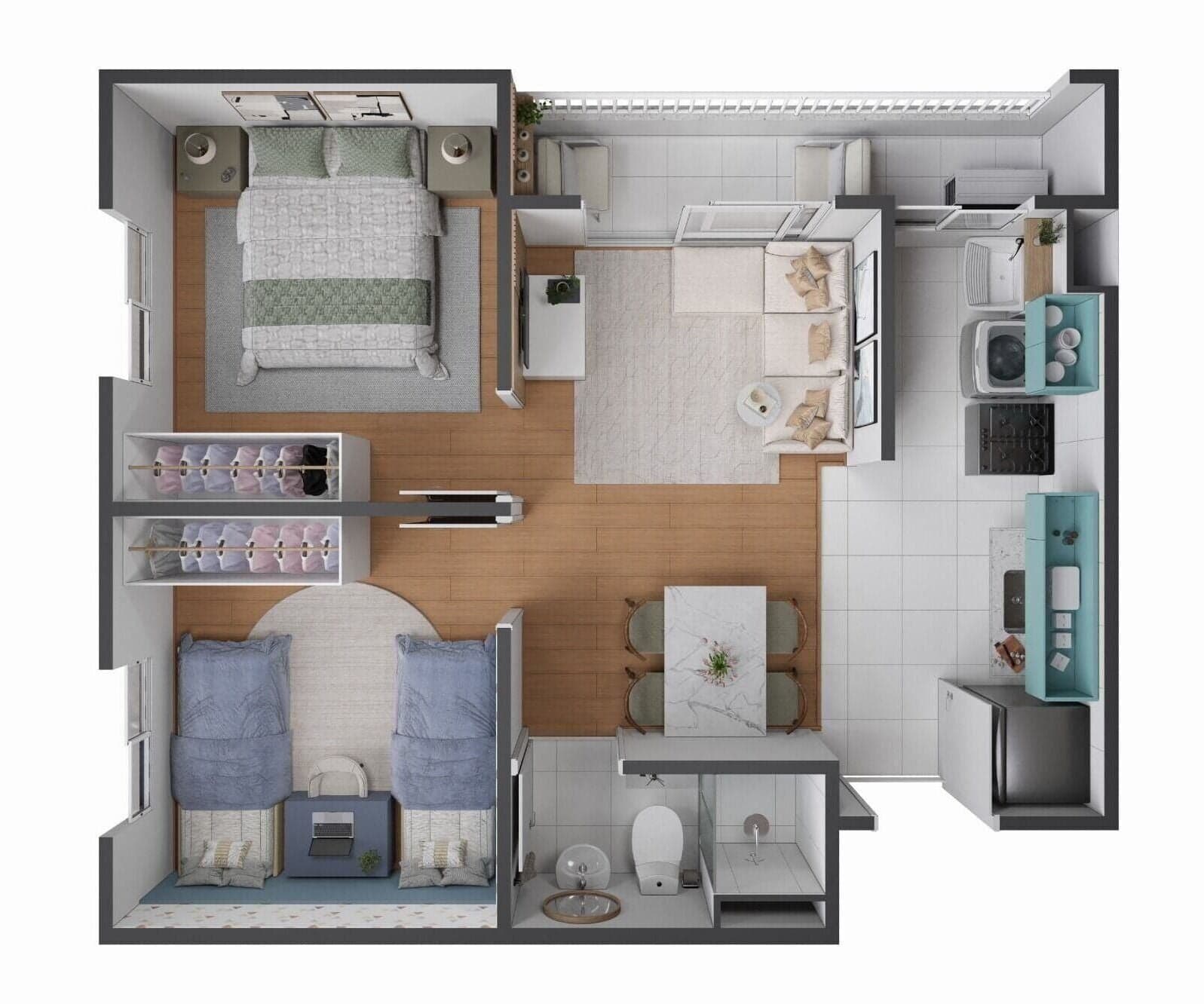 Apartamento em Ananindeua com fácil acesso — ligue agora e saiba mais
