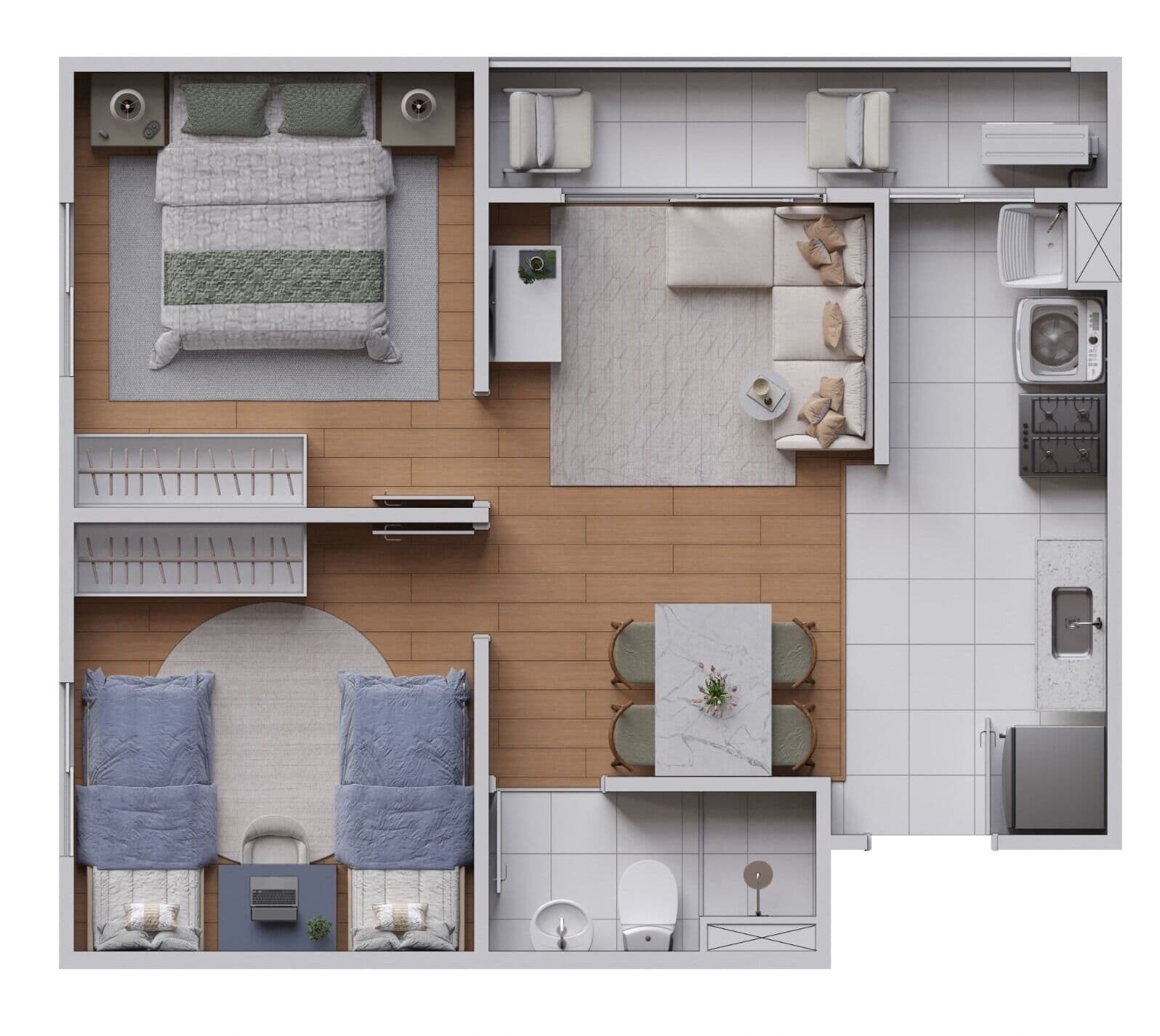 Apartamento em Ananindeua com fácil acesso — ligue agora e saiba mais