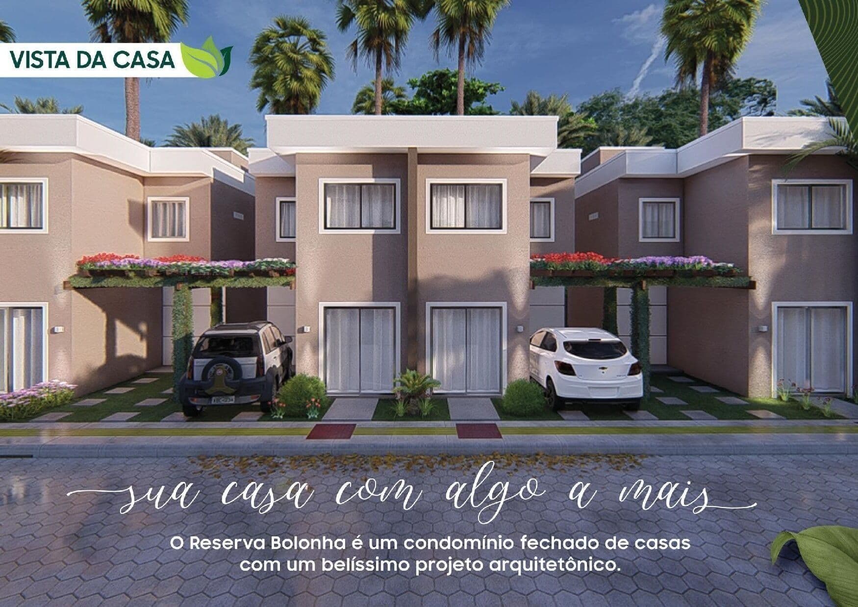 Condomínio Reservas Bolonha - Casas em condomínio fechado