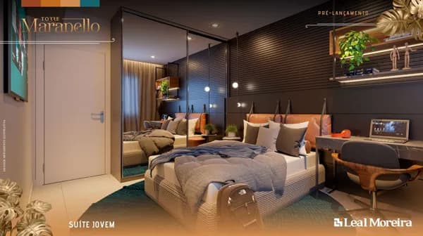 Torre Maranello - Venha viver novos ares na Dom Romualdo com 4 suites