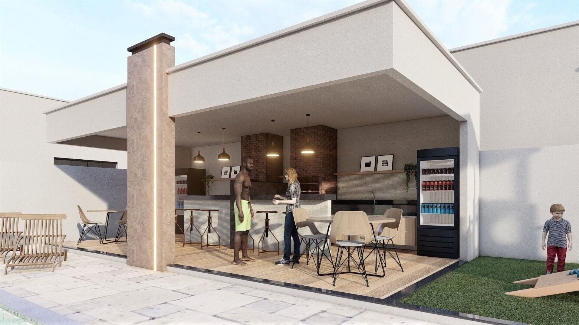 Casa com Piscina Privativa no Jardins Di Seffer – Financiamento pelo MCMV