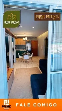 Prime Paulista - Venha conhecer e se encantar apartamentos de 2 suites