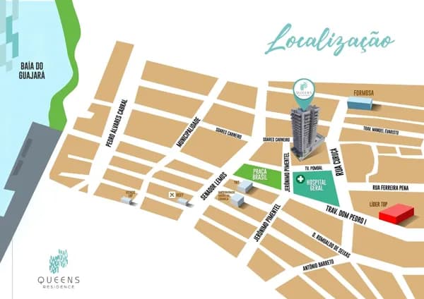 QUEENS RESIDENCE – Projeto Imponente e Localização Privilegiada