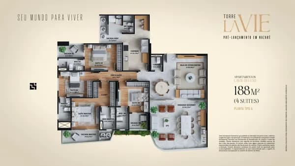 TORRE LA VIE - Lavie - INVISTA NA FAMILIA E TENHA SOLIDEZ E RENTABILIDADE