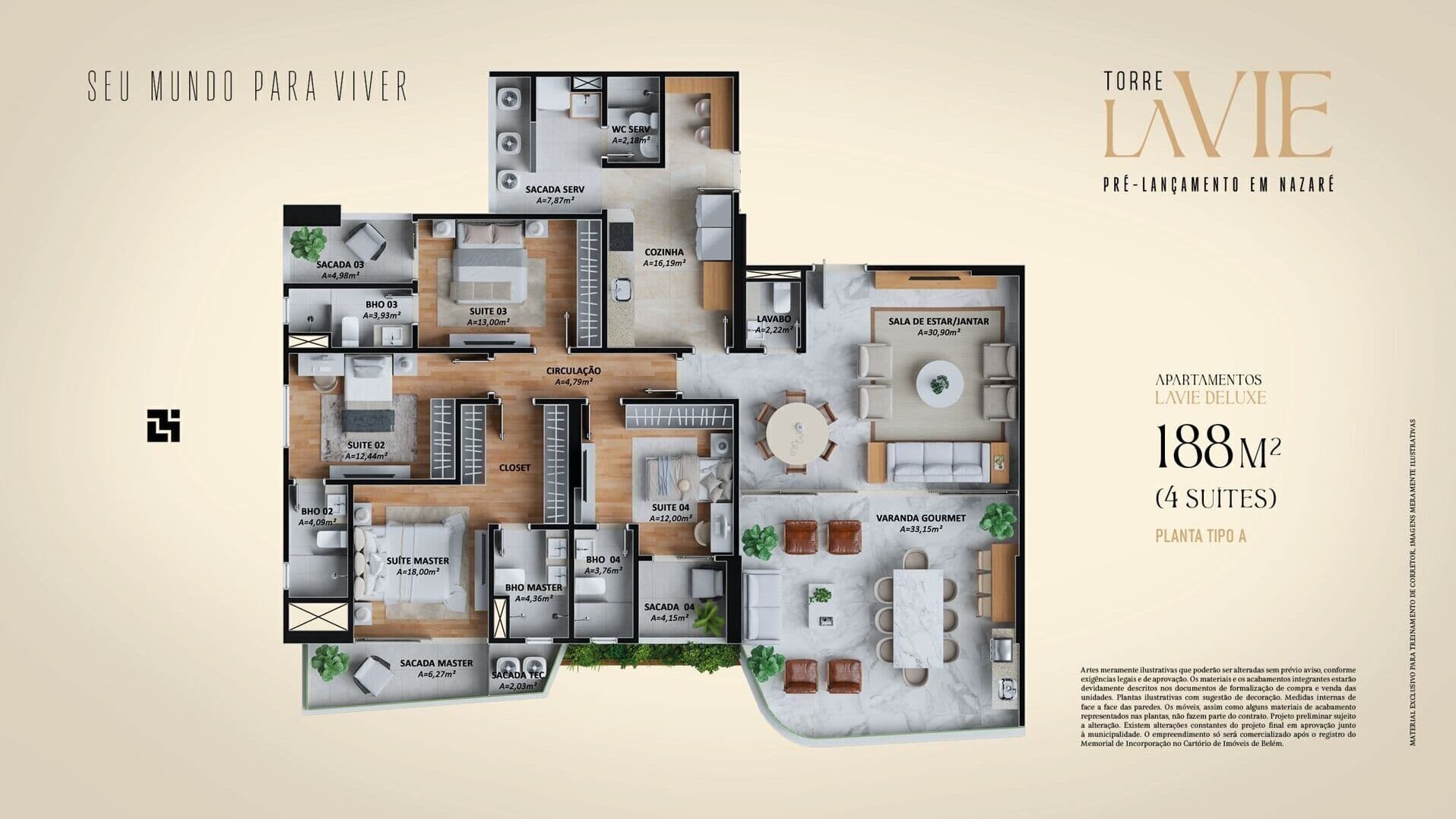 TORRE LA VIE - Lavie - INVISTA NA FAMILIA E TENHA SOLIDEZ E RENTABILIDADE