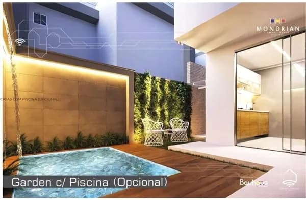 MONDRIAN SMART HOUSE Casa com 3 suítes e lazer completo em Belém