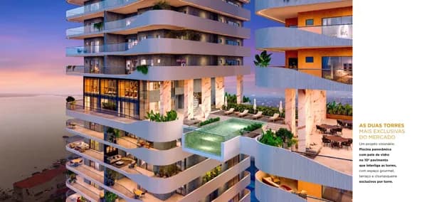 Real Towers Umarizal: Apartamentos de Luxo com Vista para a Baía do Guajará