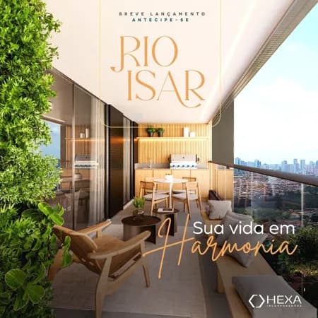 Rio Isar by Hexa Incorporadora – Lançamento Exclusivo em Frente ao Shopping Grão Pará! Aptos de 2 e 3 Quartos a partir de R$ 747 mil