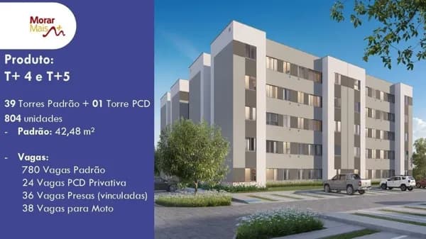 Smart Vista do Rio: Entrada facilitada + subsídio MCMV no 40 Horas