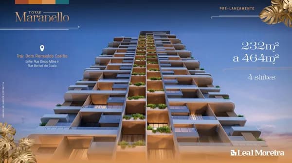 Torre Maranello: 4 suítes + piscina privativa! Exclusividade e sofisticação