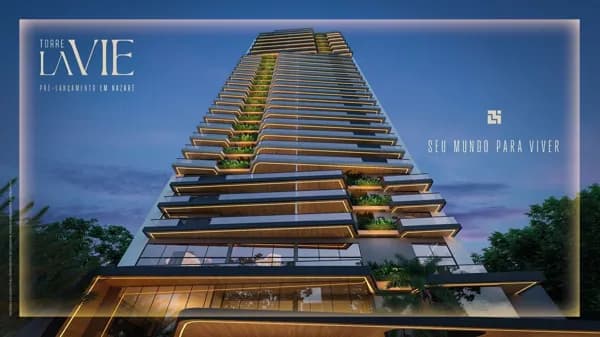 TORRE LA VIE Lançamento no centro de Belém com até 4 suítes