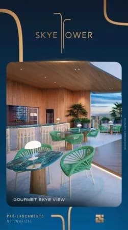 SKYE TOWER - Excelente opção de investimento e moradia