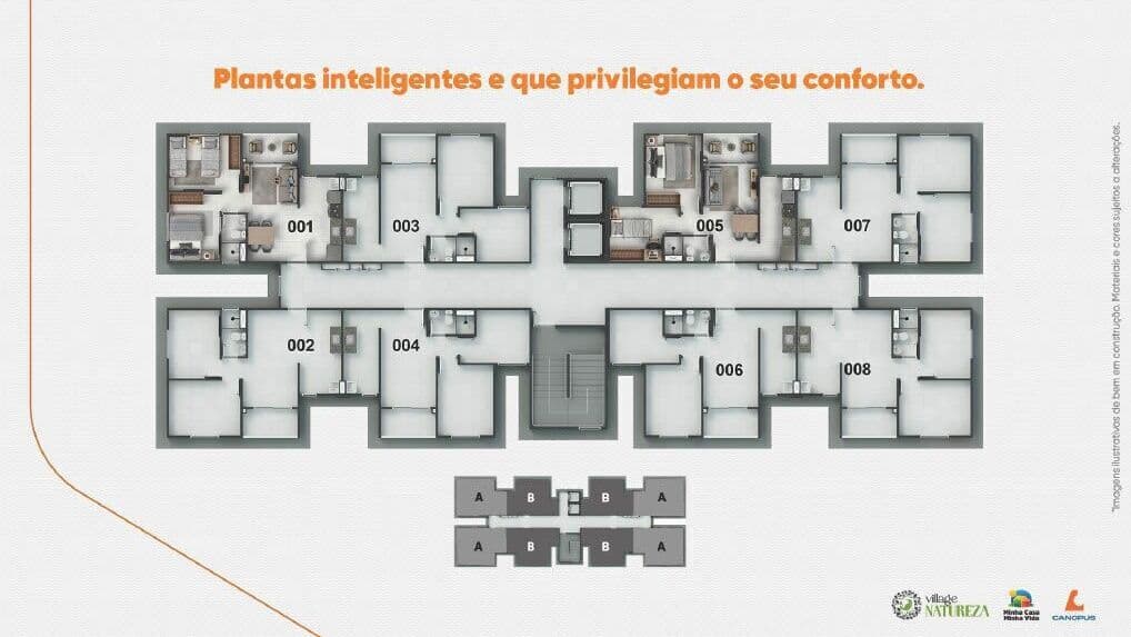 Condomínio na Avenida Mário Covas com Piscina e Pet Place