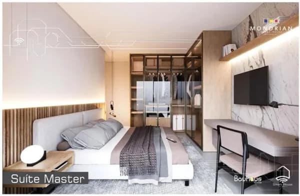 MONDRIAN SMART HOUSE - Casa com automação em condomínio