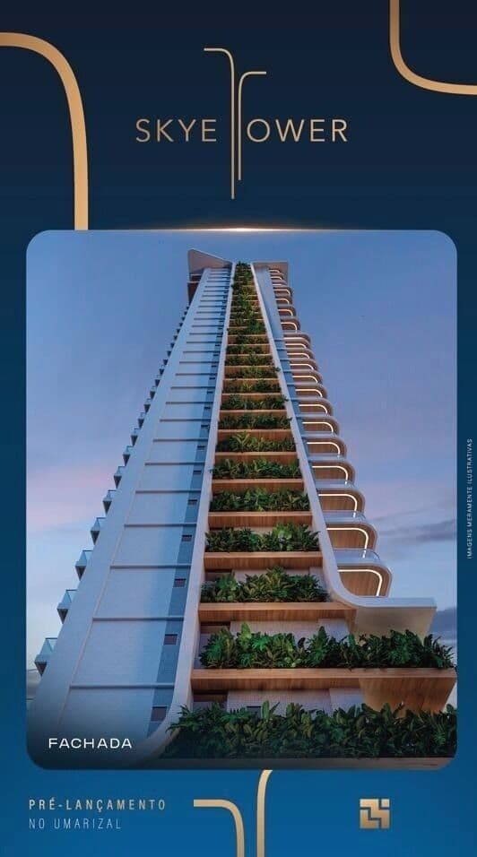 EDIFICIO - SKYE TOWER: Studio de alto padrão no Umarizal com excelente custo-benefício