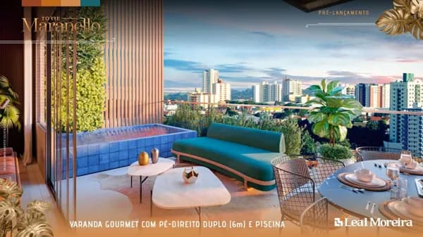 Torre Maranello: Piscina privativa e varanda gourmet! Aptos de 232m² a 464m²
