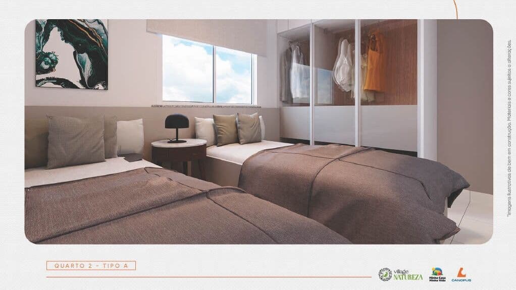 Village Natureza Belém – 2 Quartos, 1 vaga e lazer por preço especial