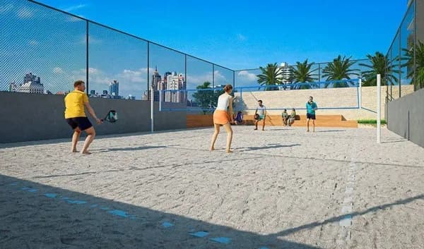More no W Fifty Batista Campos – Apartamento de 1 Quarto com Varanda Gourmet em Belém