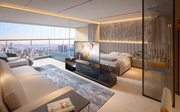 W Fifty Batista Campos – Oportunidade: 53m², 1 Quarto e Varanda Gourmet em Condomínio Moderno