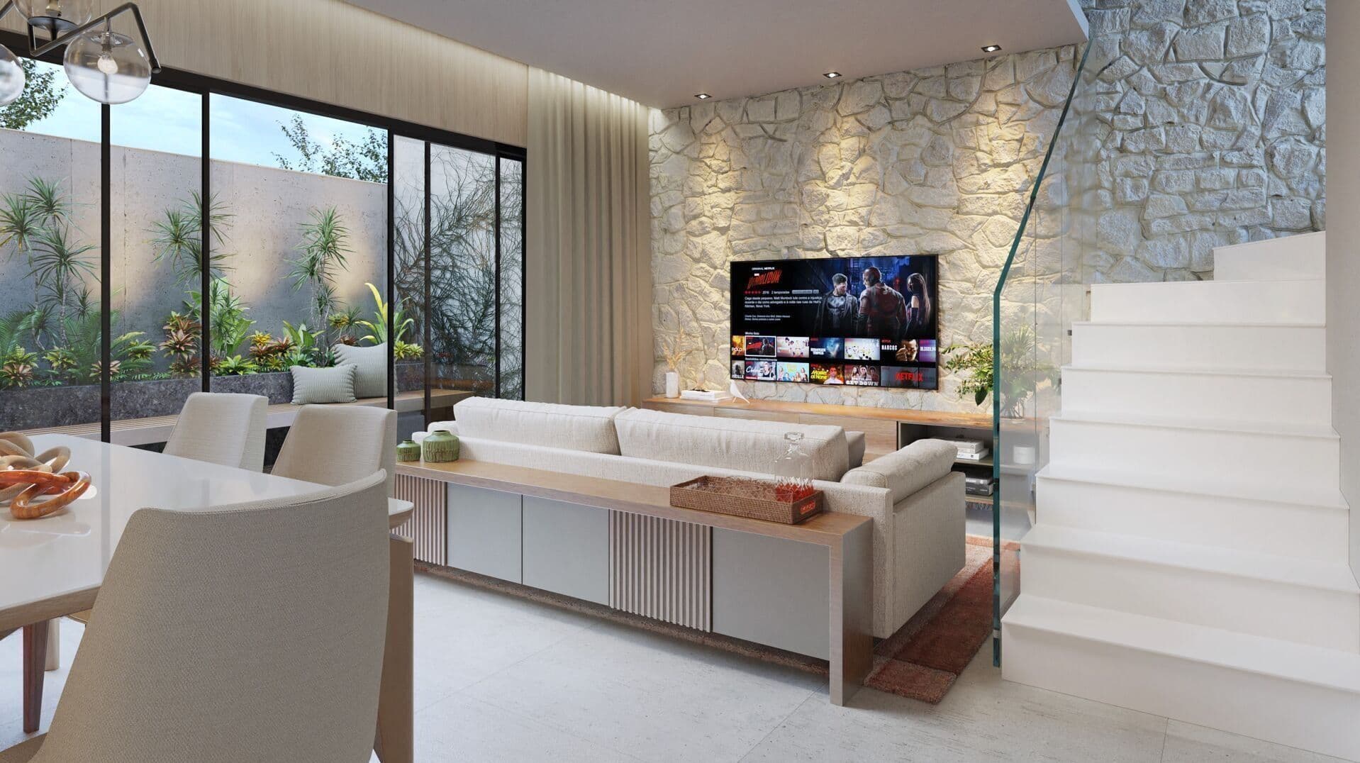 TREE RESIDENCE – Casa com 197m², Suíte Master e 2 Vagas de Garagem