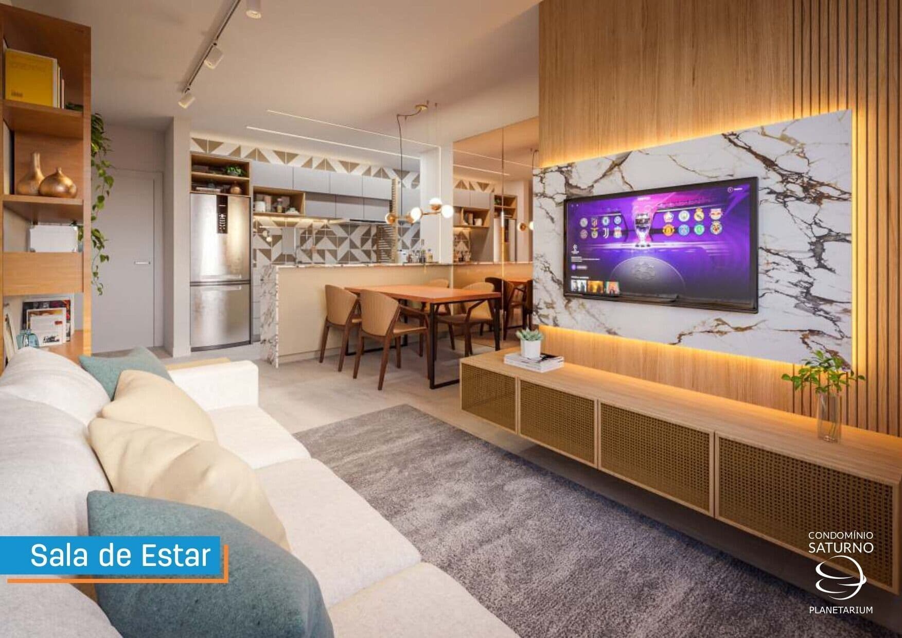Condomínio Saturno – Apartamento com Garden Exclusivo próximo ao Mangueirão