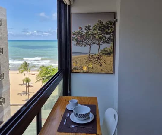 Apartamento Mobiliado na Beira Mar de Boa Viagem