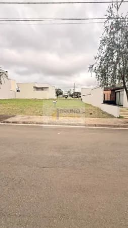 Terreno 250,57 m² em DE FRENTE A ÁREA VERDE no Condomínio Cidade Jardim
