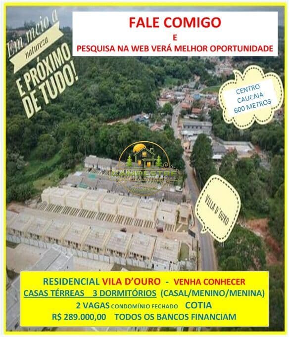 Casa em Condomínio em Caucaia do Alto Cotia SP