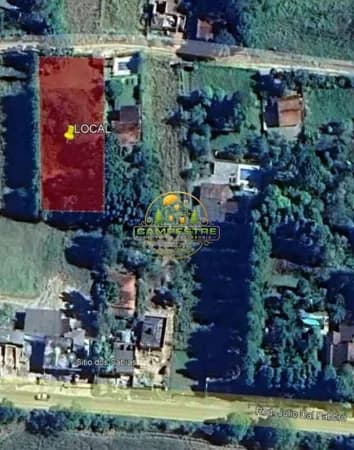 Terreno de 2.000m² com poço artesiano ótima localização a 500 metros do asfalto