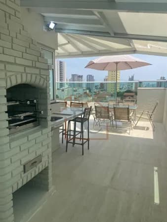 Apartamento duplex mobiliado de 166m² com 3 dormitórios e espaço gourmet – Parque das Nações