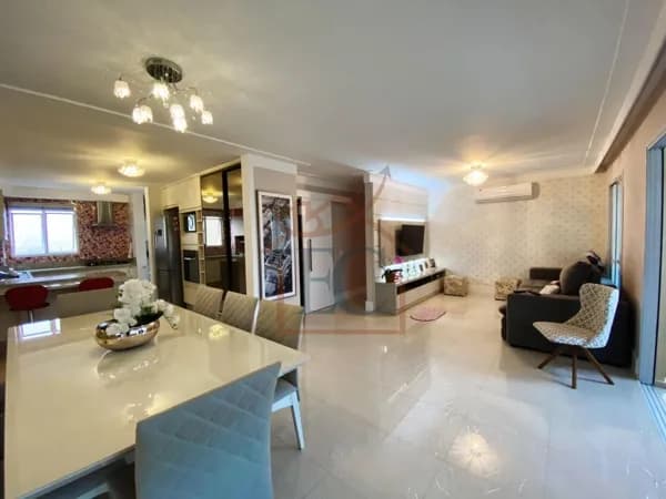 Apartamento no Condomínio Paris | 128 m², 3 suítes e porteira fechada no Centro de Santo André