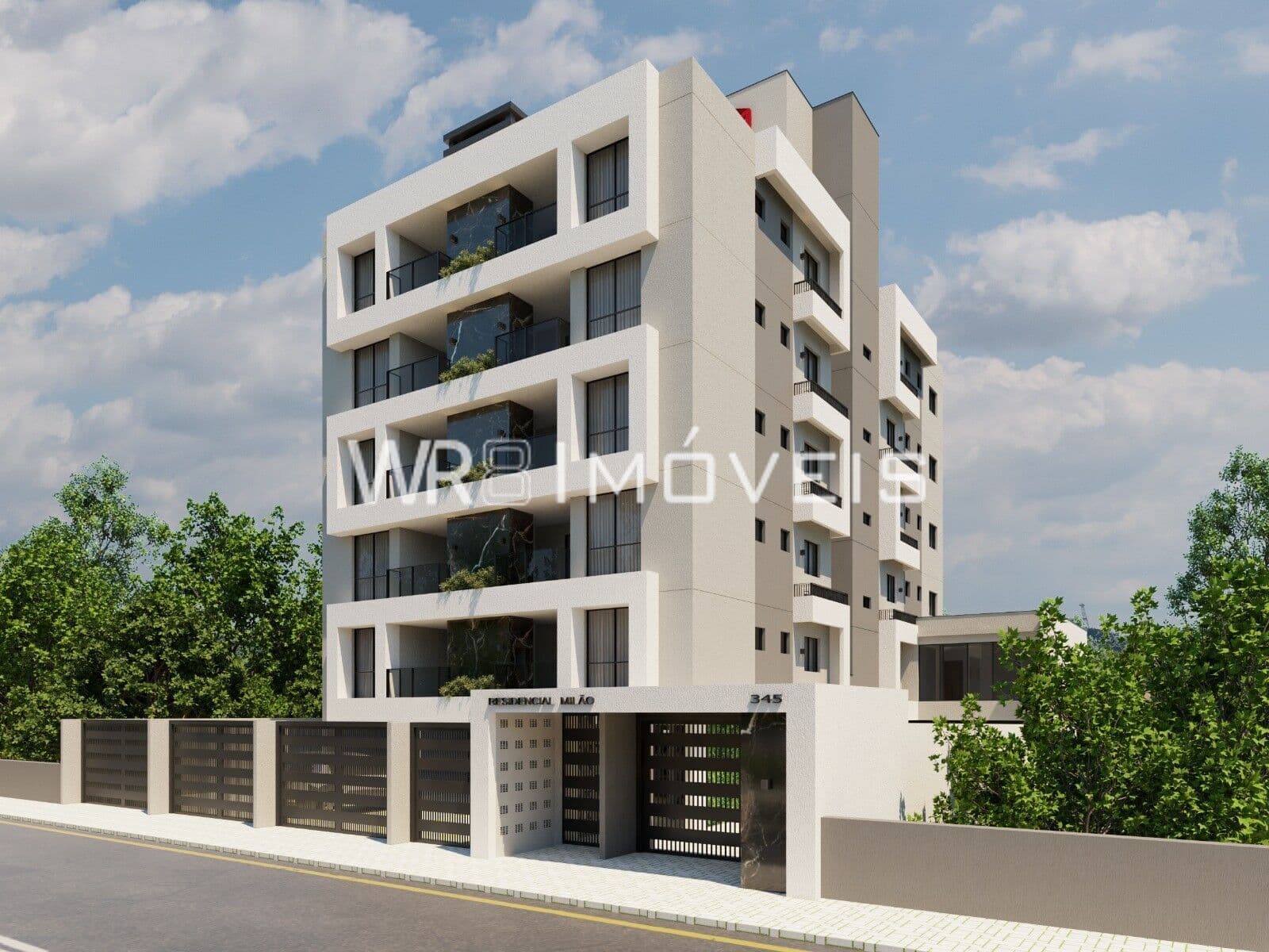 Apartamento moderno tipo estúdio com uma vaga – Costa e Silva, Joinville