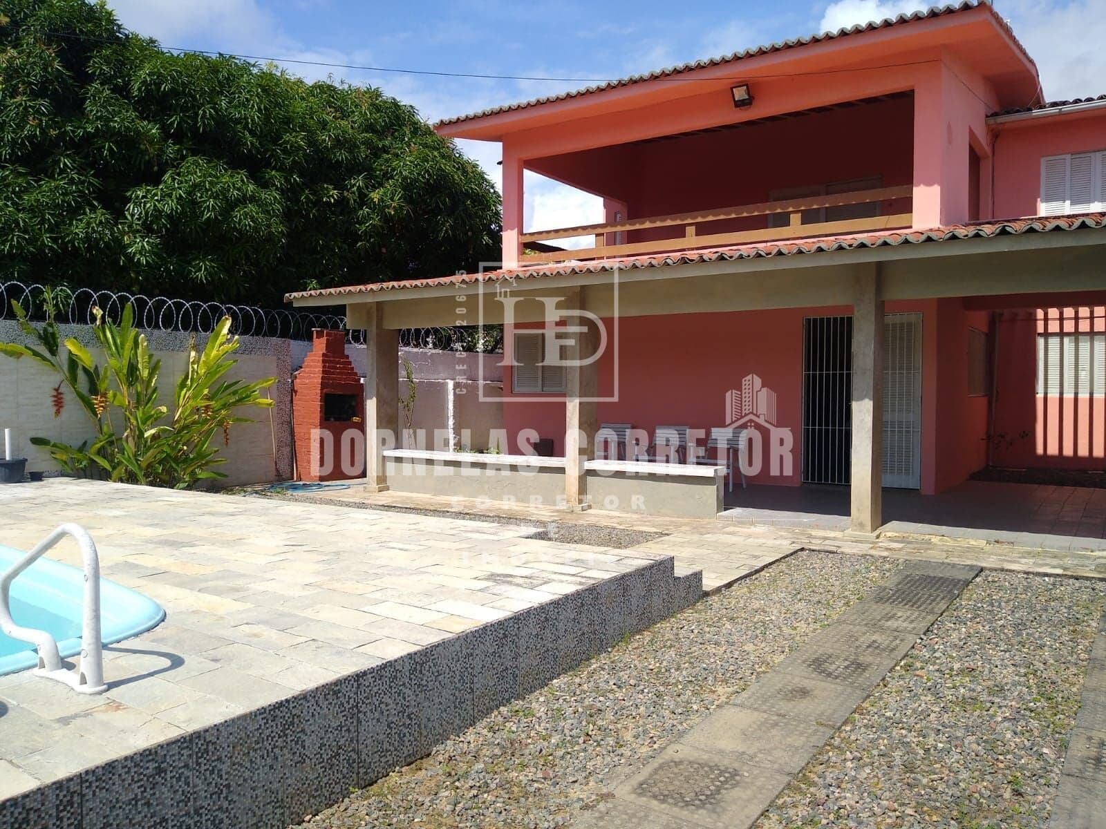 Casa no Pilar Itamaracá | 4 Quartos, 2 Suítes, Varanda, Churrasqueira, Piscina.
