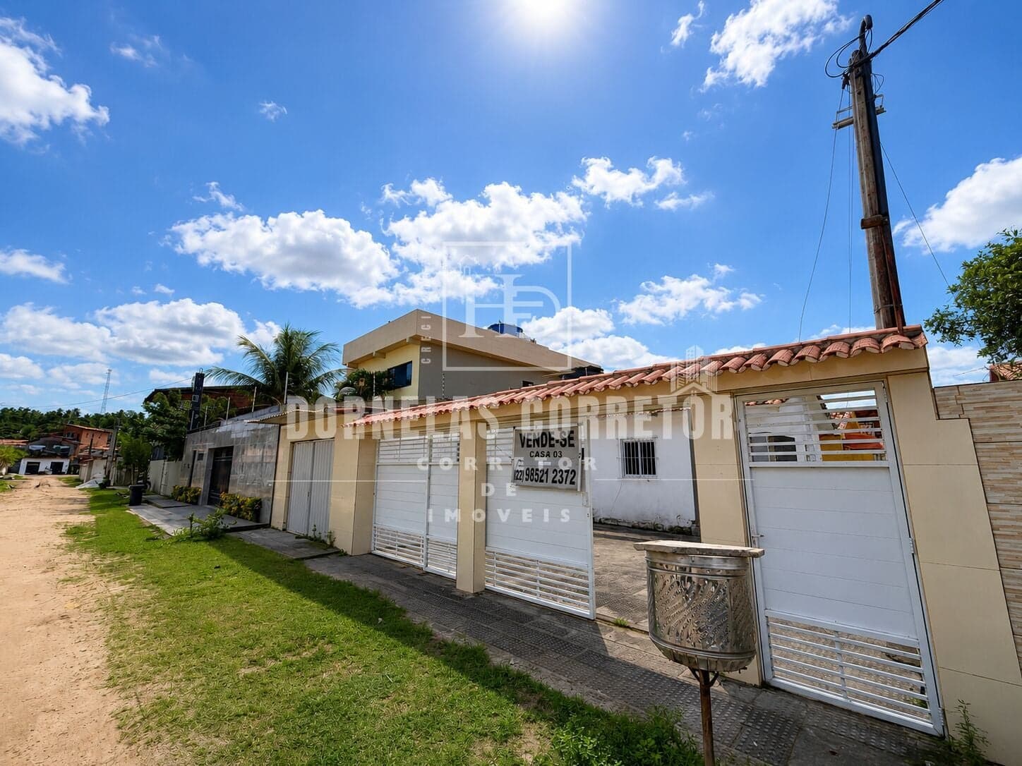 Casa no Pilar Itamaracá | 2 Quartos, 1 Suíte, Casa de Esquina.