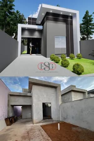 Casa em Residencial Barão Melgaço I, Vilhena/RO