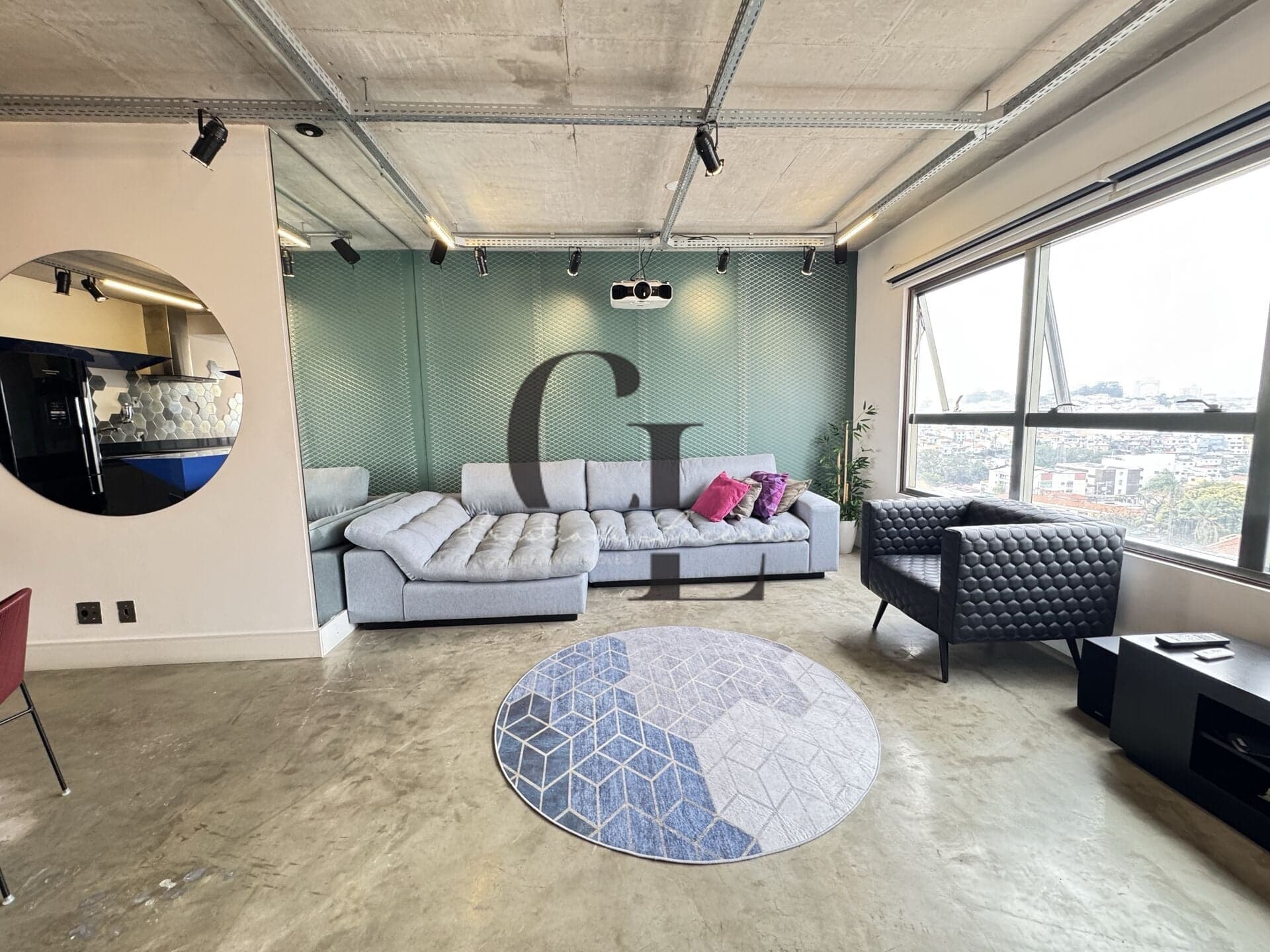 Apartamento Loft com 1 dormitório e 1 vaga no Carandiru