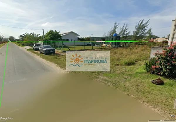 Terreno aterrado - Acesso asfaltado