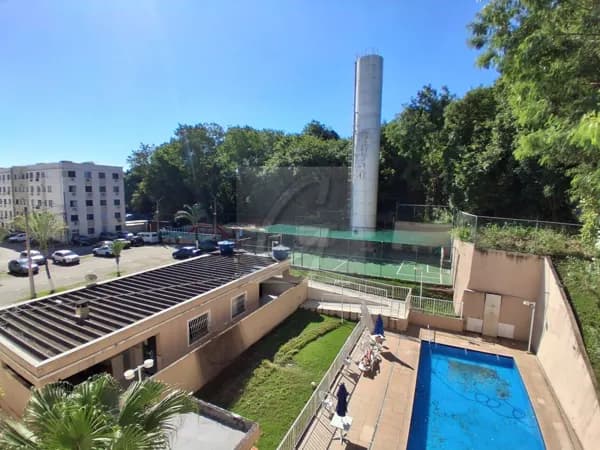 Apartamento com 2 quartos com vista livre