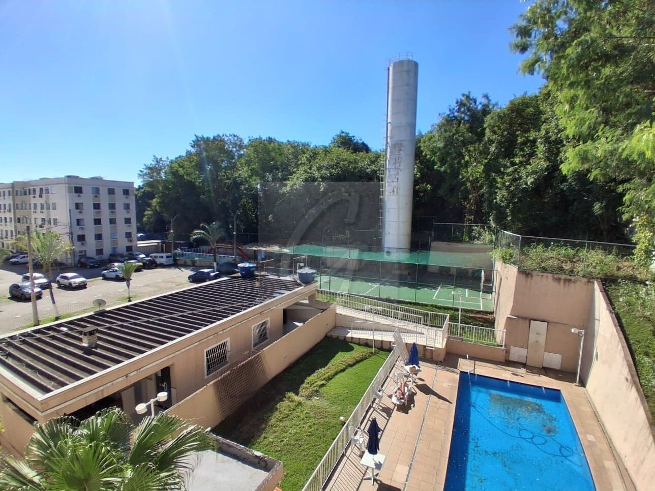 Apartamento com 2 quartos com vista livre