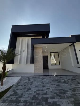 Casa Moderna com Piscina em Condomínio Villagio Ipanema, Sorocaba-SP