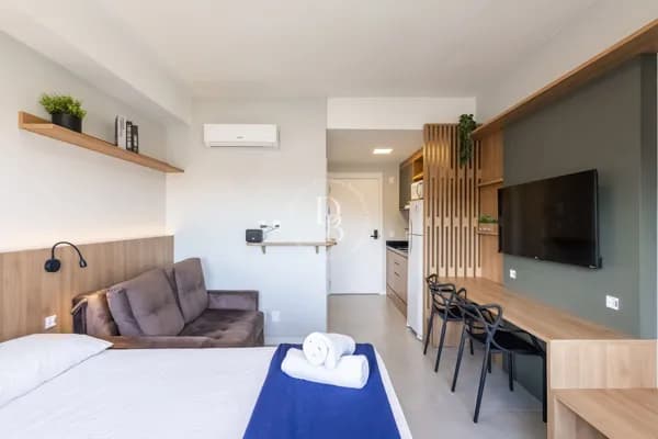 Studio mobiliado