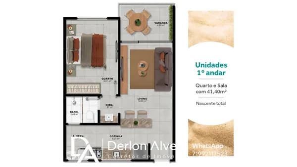 Soul Guarajuba | 1º Andar