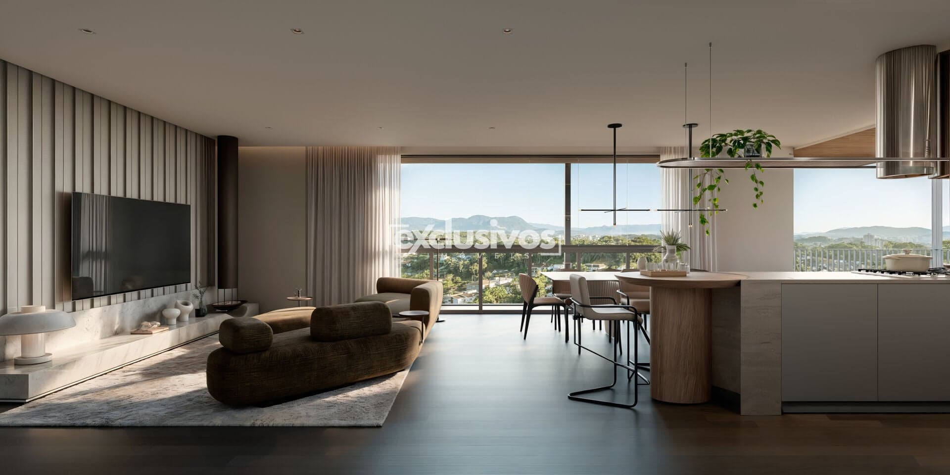 Apartamento Alto Padrão com 3 Suítes e 144m² privativos no bairro Atiradores em Joinville/SC