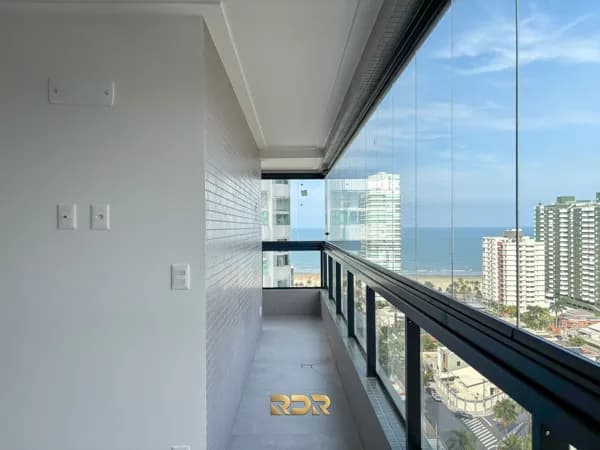 Apartamento novo, com 3 suítes e vista para o mar, à venda no Canto do Forte