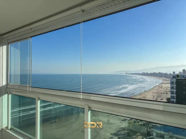 Apartamento com vista cinematográfica para o mar, à venda no Residencial Cristal