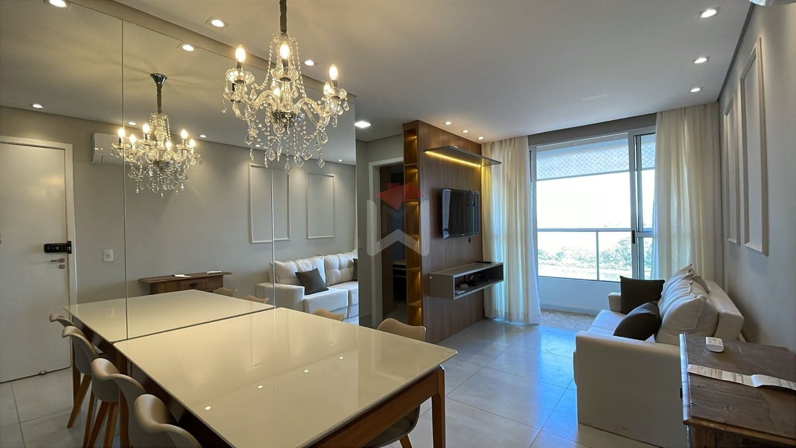Apartamento mobiliado para alugar próximo da São Leopoldo Mandic - Araras/SP