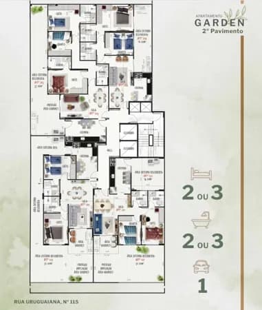 Apartamento à venda no bairro Jardim Glória em Juiz de Fora/MG
