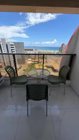 Apartamento 1/4 Varanda Smart Convenções Armação ALUGUEL anual 3,400